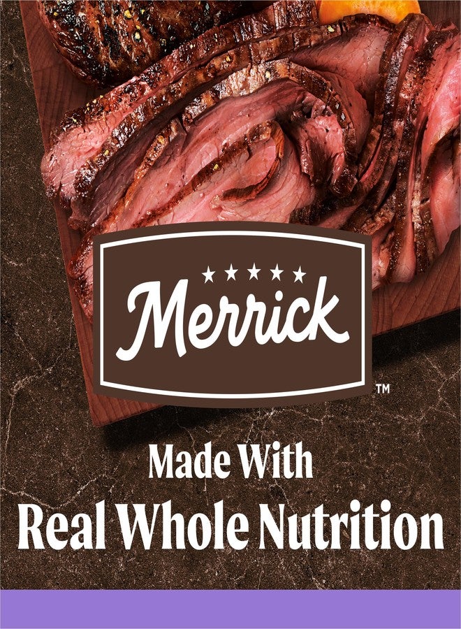 Merrick Premium Grain Free Dry Puppy Food, Wholesome And Natural Kibble With Real Texas Beef And Sweet Potato - 4.0 lb. Bag - Image 3